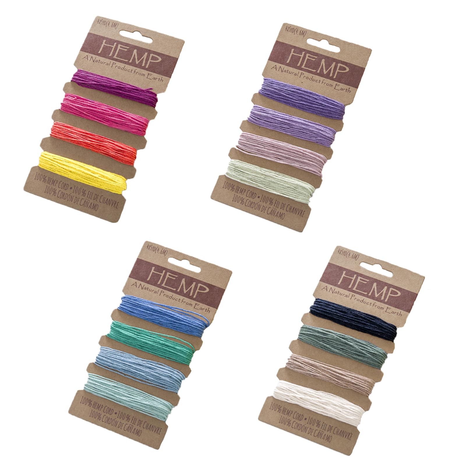 Desuibao 16 Colors 80 Yard Hemp Cord for Jewelry Making 1 mm, Waxed Hemp String Twine for Crafts, Wax Flax String Cord, Macrame Polyester Thread Cord for Bracelet Making Beading, B