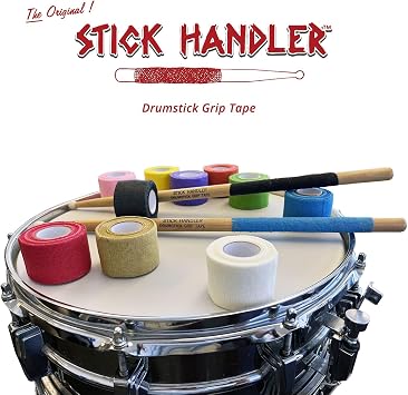 STICK HANDLER Professional Drumstick Grip Tape Pro Pack (Tan | Two Pack)