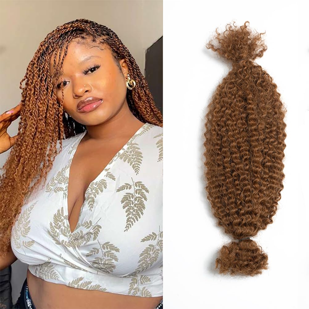 Amazon.com : QVR Spring Twist Crochet Human Hair Afro Kinky Curly