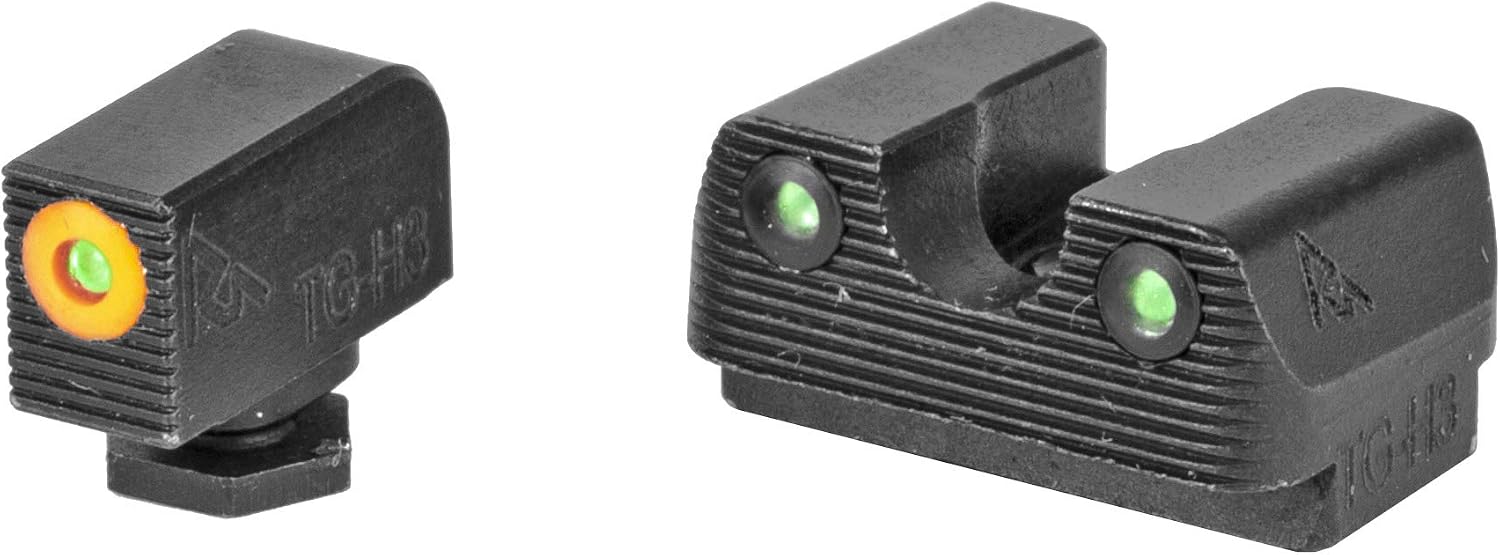 Rival Arms TRITIUM Night Sights/Standard Height for Glock 42/43/43X/48 - Orange