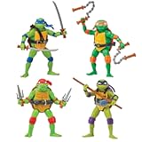 Teenage Mutant Ninja Turtles: Mutant Mayhem Basic Figure Turtle 4-Pack Bundle by Playmates Toys