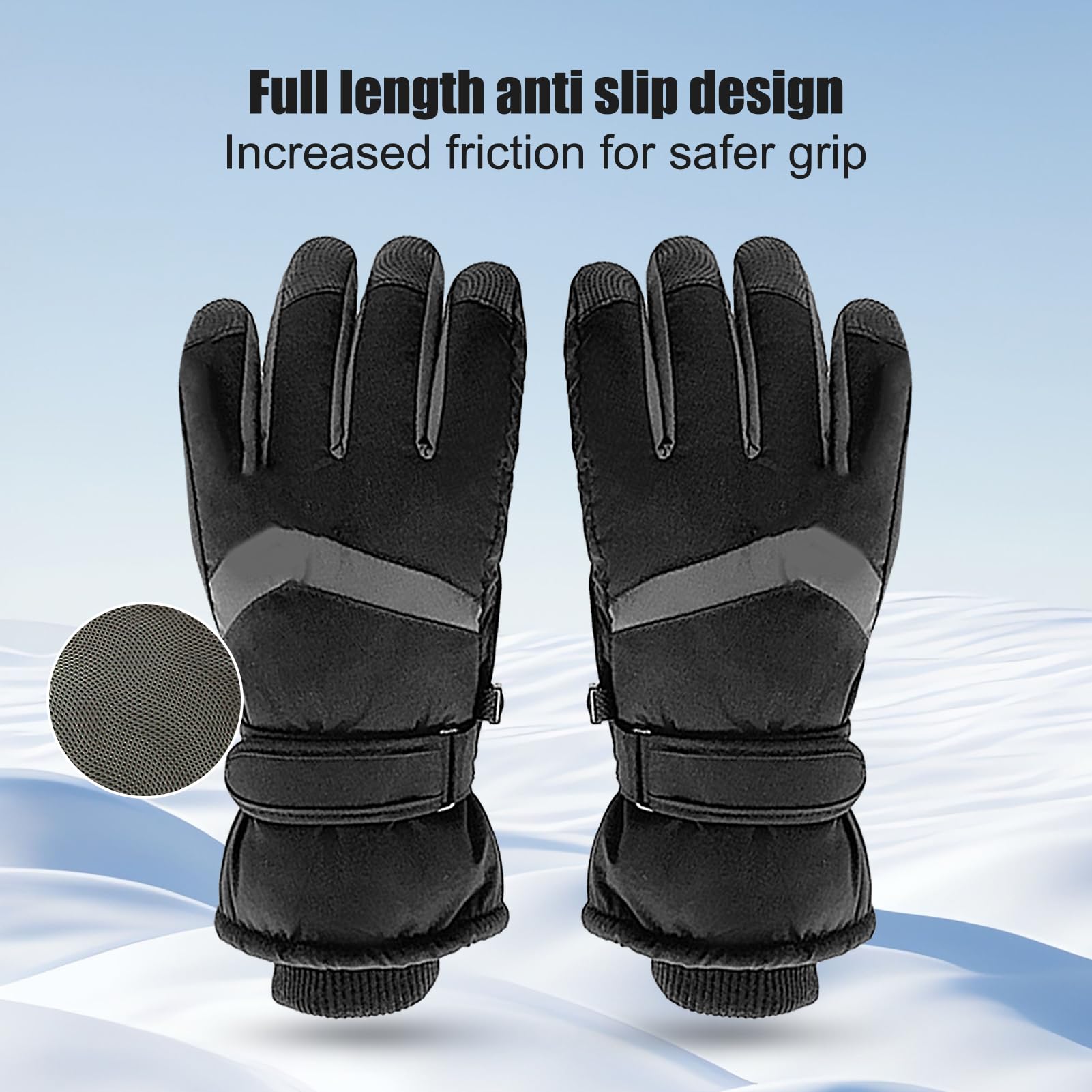 VAKUUM Motorrad-Touchscreen-Handschuhe | Handschuhe für kaltes Wetter