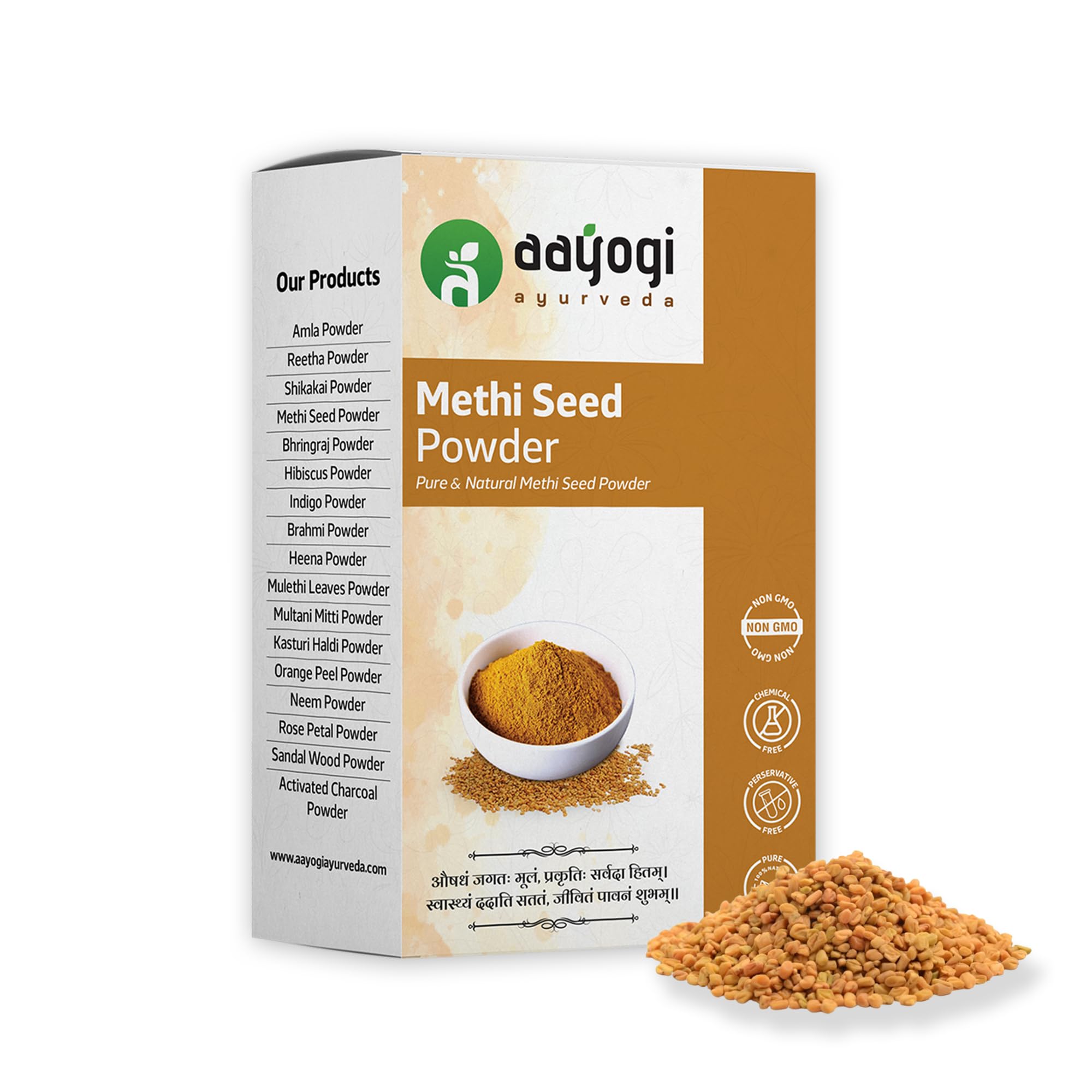 Methi Seed Powder For Hair Growth - 200 Gram | Fenugreek Powder | Pure and Natural | Ideal for Hair care, Hair growth, Skin care-picture-20