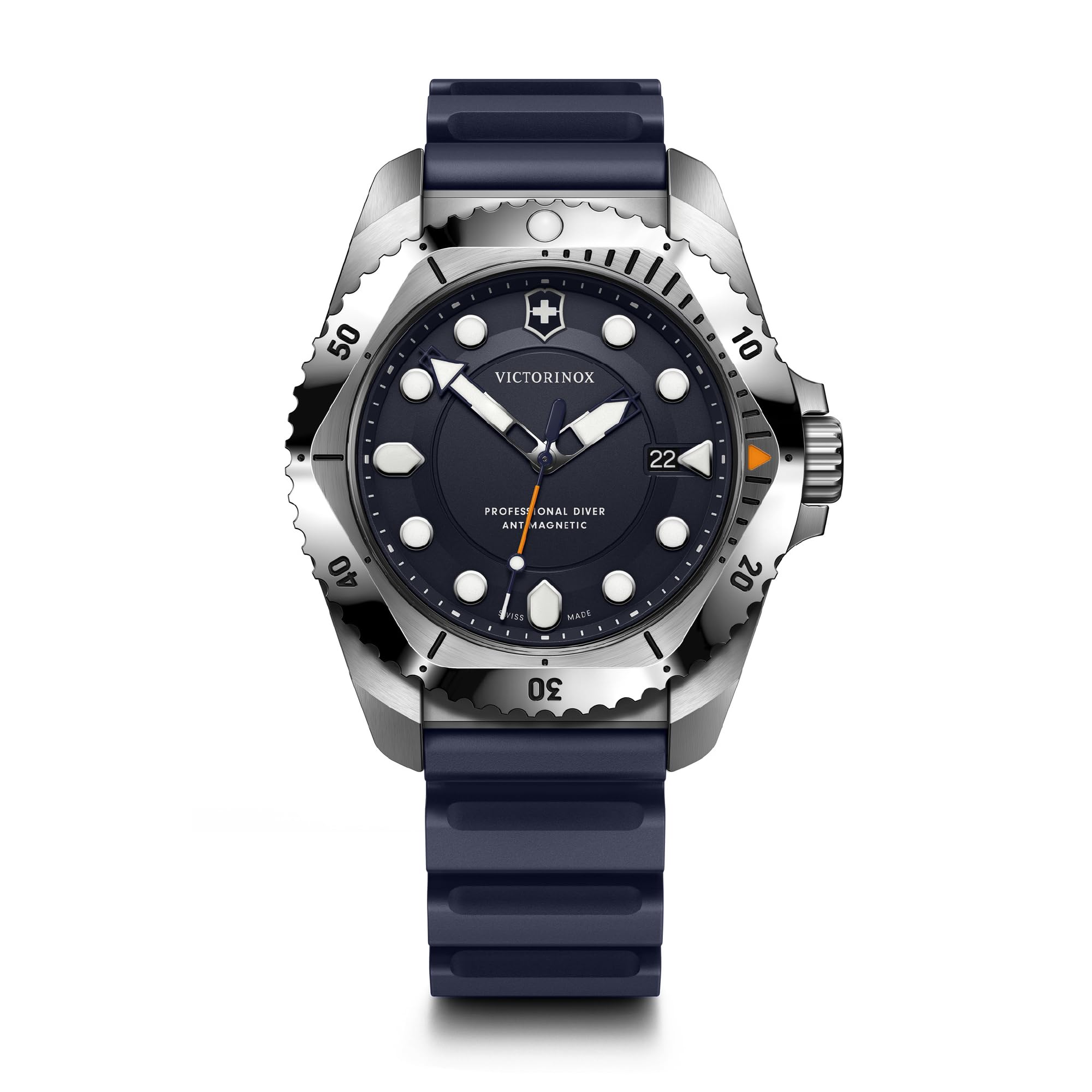 Victorinox Stainless Steel Dive Pro,Quartz Swiss Made Mens Analog Watch,Blue Dial,43 Mm,300 M Water Resistant,Unidirectional Bezel,Blue Rubber Strap,Wrist Watch For Men|241991,Band Color:Blue (B0D17P3Q25) Amazon Price History, Amazon Price Tracker