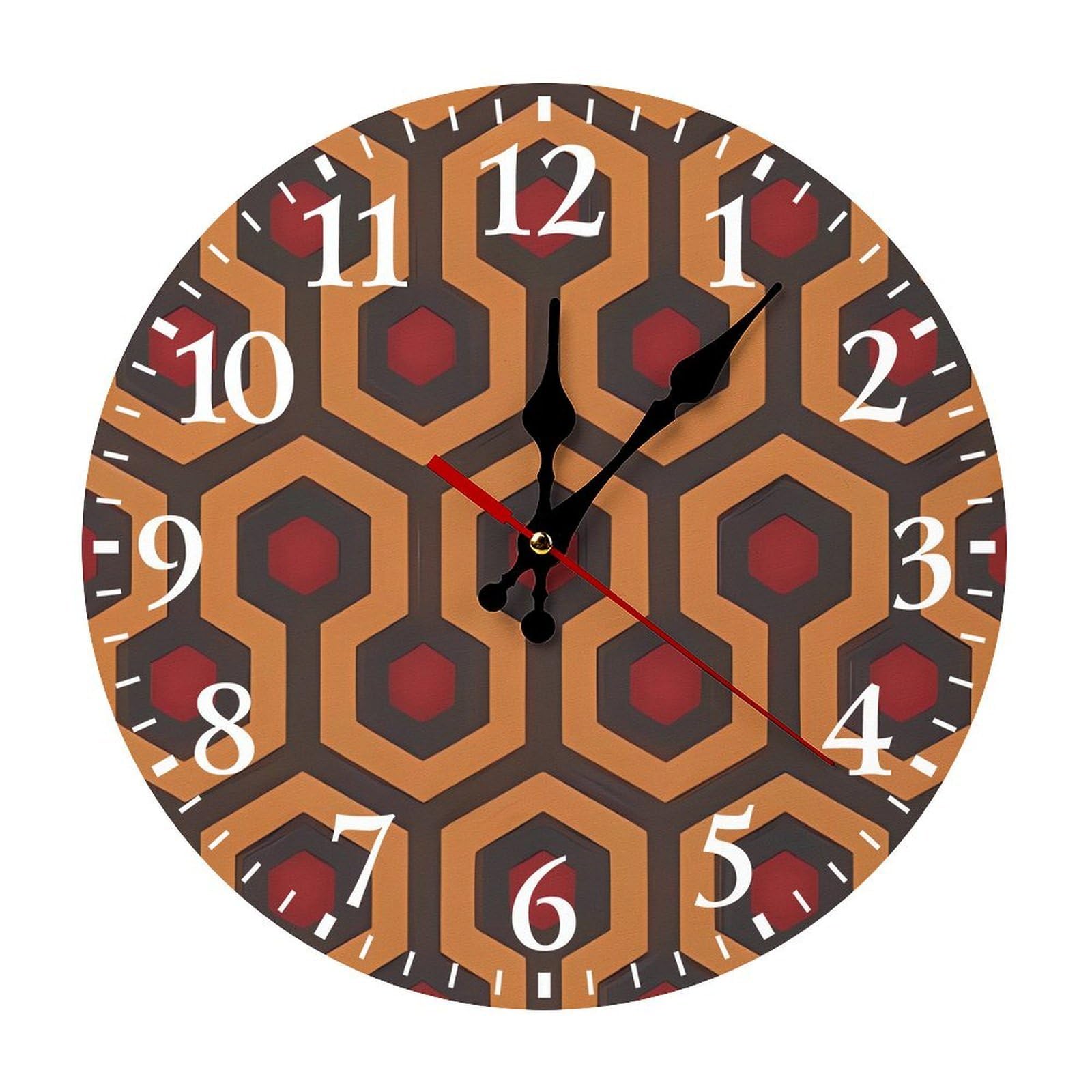Horloge silencieuse blanche sans tic tac gênant pour un sommeil paisible