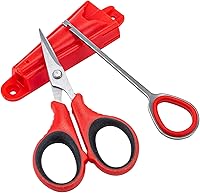 Vista 1 de Goture Alicates de pesca Removedor de gancho de acero inoxidable Alicates multifunción de pesca Tijeras de pesca Cortador de línea trenzada Equipo