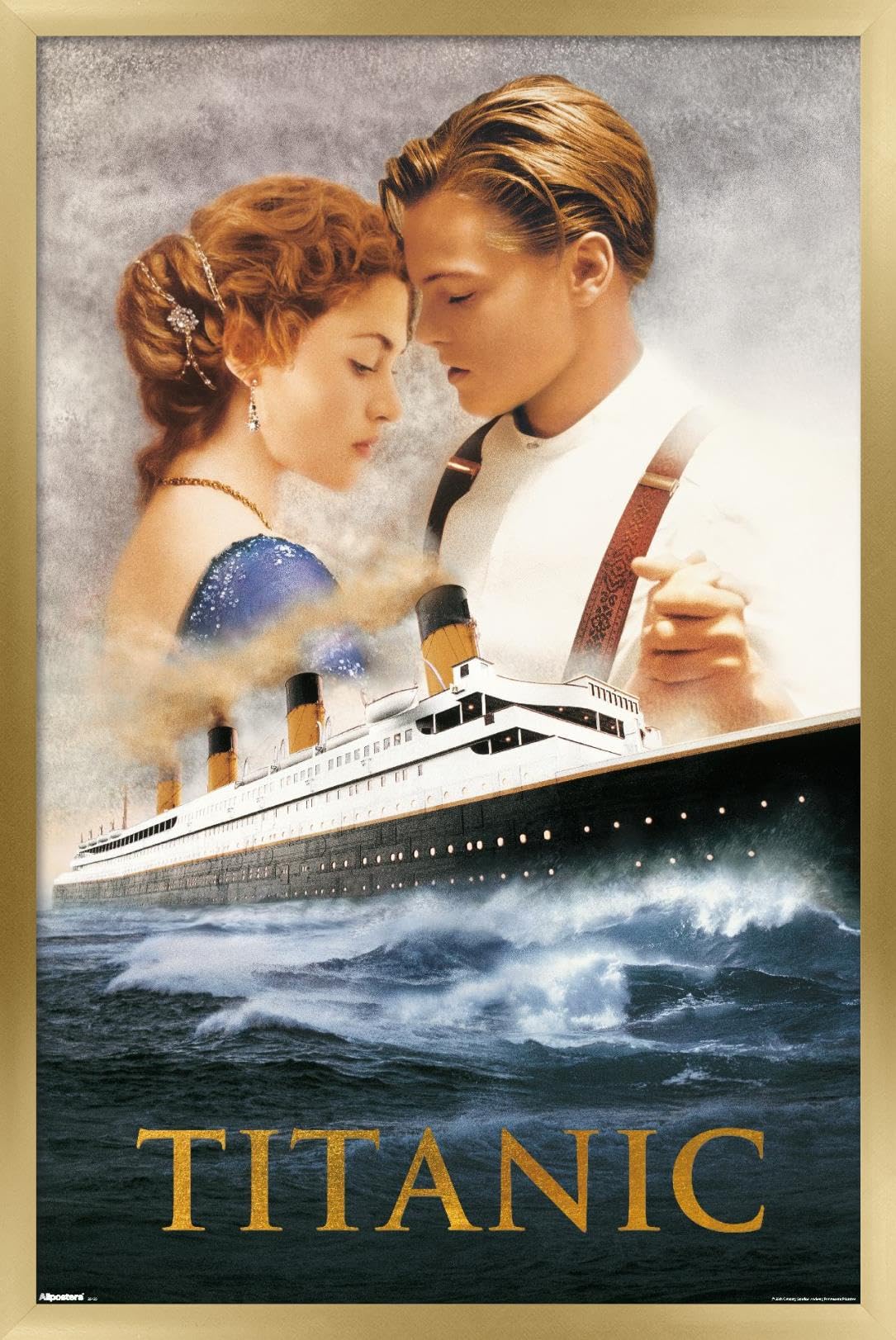 Amazon.com: Titanic (1997) - Dance One Sheet Wall Poster, 34L