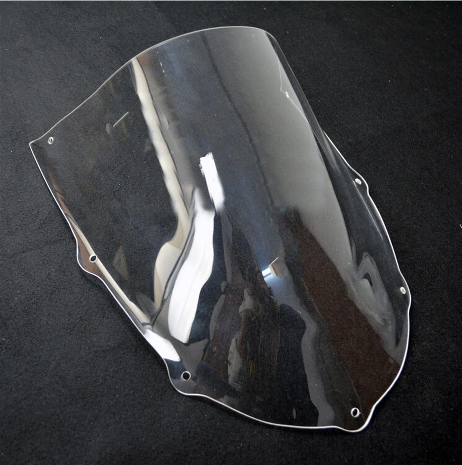 Parabrisas Motocicleta Negro Claro para Aprilia RS125, RS250, RS50 (1999-2005) Vidrio, Frontal