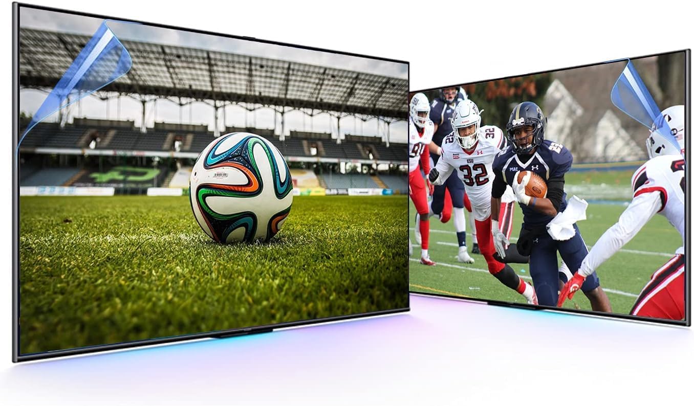 65 Inch Anti-Glare TV Film Blue Light Anti Scratch Film for 65 Inch,65 Inch TV Anti Glare Matte Glare Reducer 65 inch
