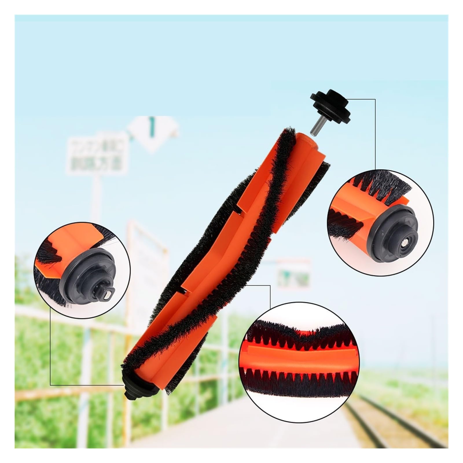 Compatible con Xiaomi Viomi V3 Max Robot aspirador cepillo lateral principal filtro Hepa fregona trapo repuestos accesorios V-RVCLM27B(Set 2)