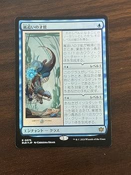 Amazon.co.jp: 嵐追いの才能 Stormchaser's Talent ブルームバロウ MTG