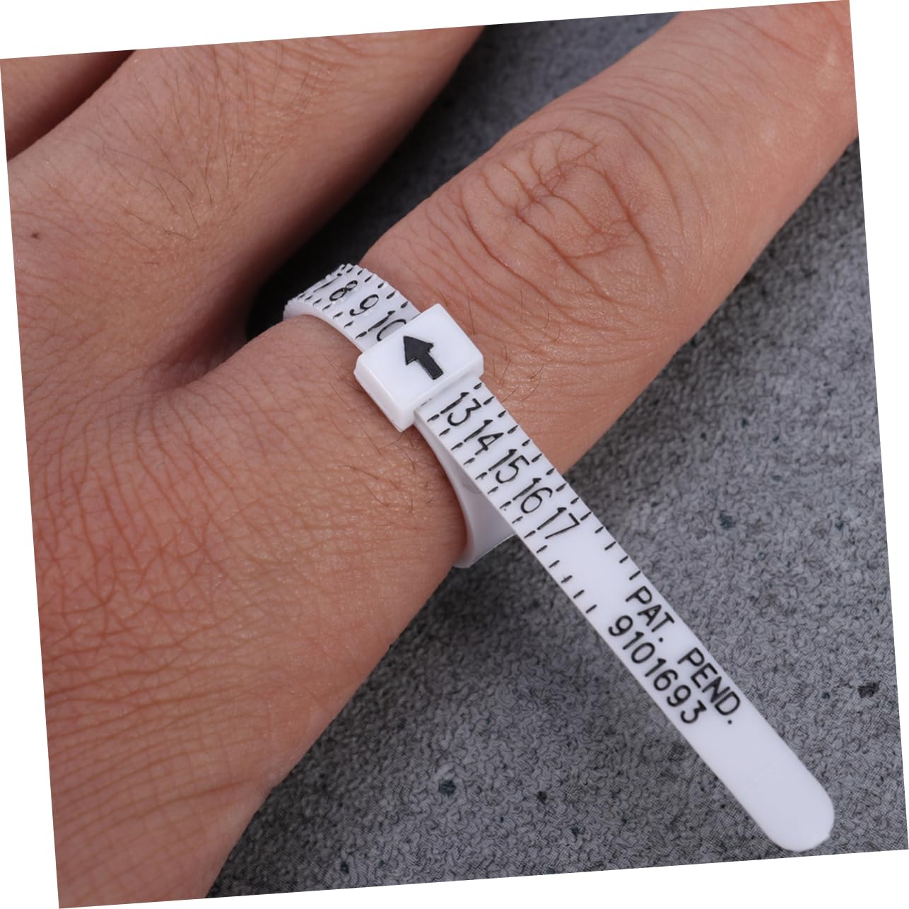 Veemoon Ring Gauge Sizer Ring Measurement Tool for Men Women Boys and Girls Check Ring Size Ring Sizers
