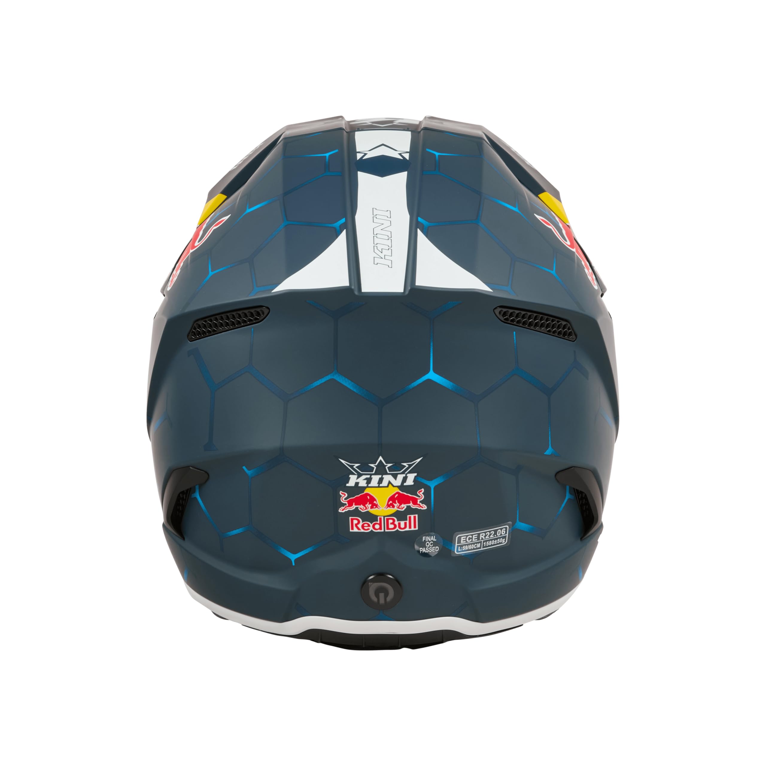 MX3 Motocrosshelm Jugendhelm Kini Red Bull 1.0 blau/weiß L