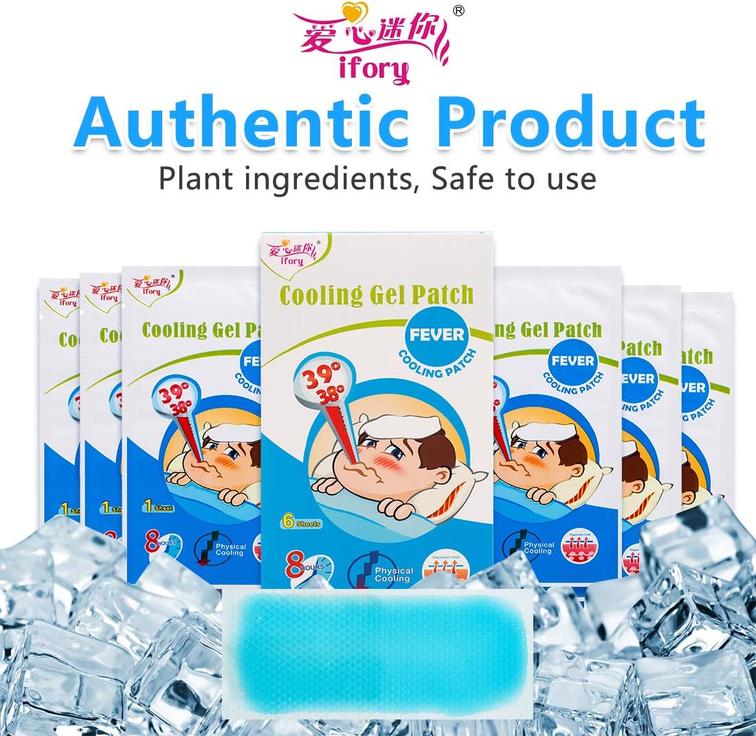 Bеѕt Cуbеr Dеаlѕ 🔥 ifory Fever Patch for Kids, Cold Compress Patch for Fever and Headache Relief, 6 Count 70% оƒƒ Evеrуthіng ifory Fever Patch for Kids, Cold Compress Patch for Fever and Headache Relief, 6 Count