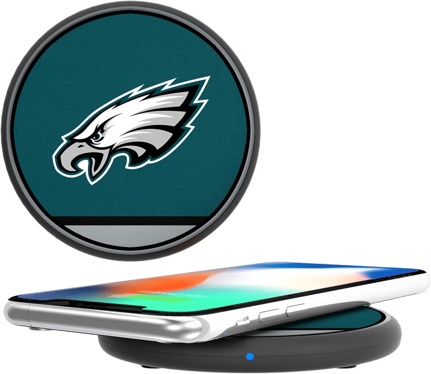 Keyscaper Philadelphia Eagles 15 Watt Wireless Induction Charger
