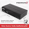 PremiumX Satellite Receiver HD 521 B FTA Digital SAT TV Receiver DVB-S2 FullHD HDMI SCART 2X USB Multimedia Player 12 V External Power Supply