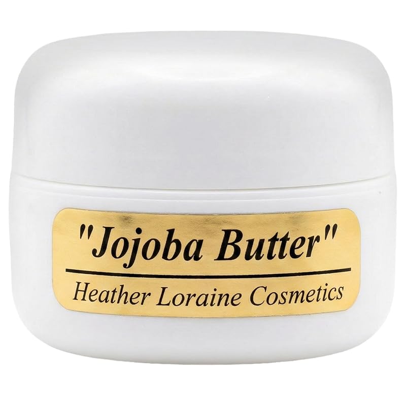 Bálsamo facial e corporal de manteiga de jojoba Heather Loraine, sem fragrância, 14 g