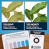 Vista 6 de Integra Boost Paquete de control de humedad de 2 vías – Tecnología patentada para el control de la humedad – Preserve el sabor y mantenga el 62%