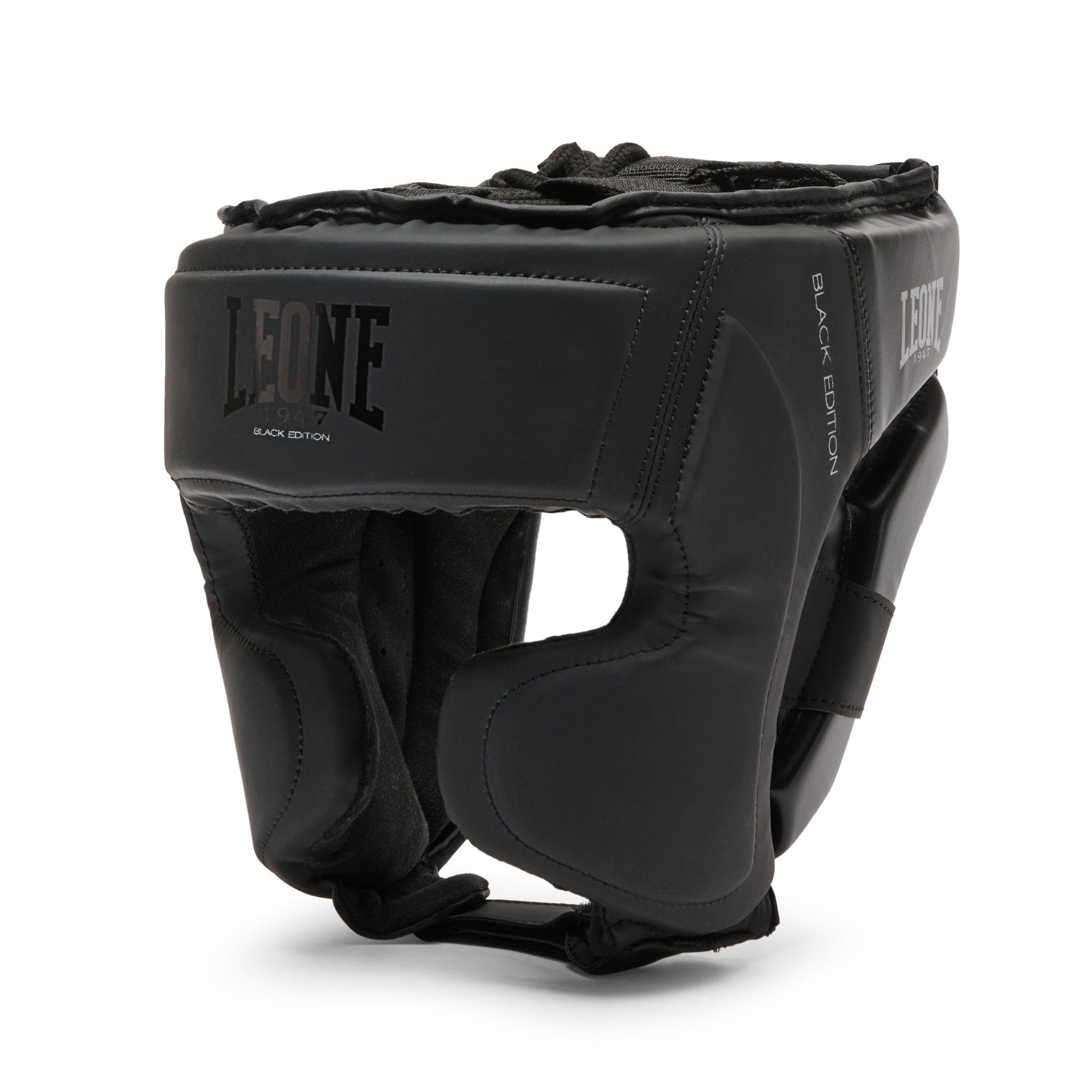 Leone 1947 Training, Casco Black Edition Unisex Adulto, Negro, L