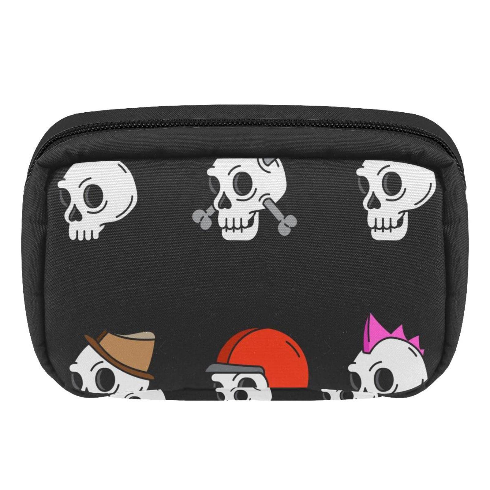 Cosmetic Bags for Women Small Makeup Bag Travel Toiletry Pouch Organizer Zipper Dokro Multi Cute