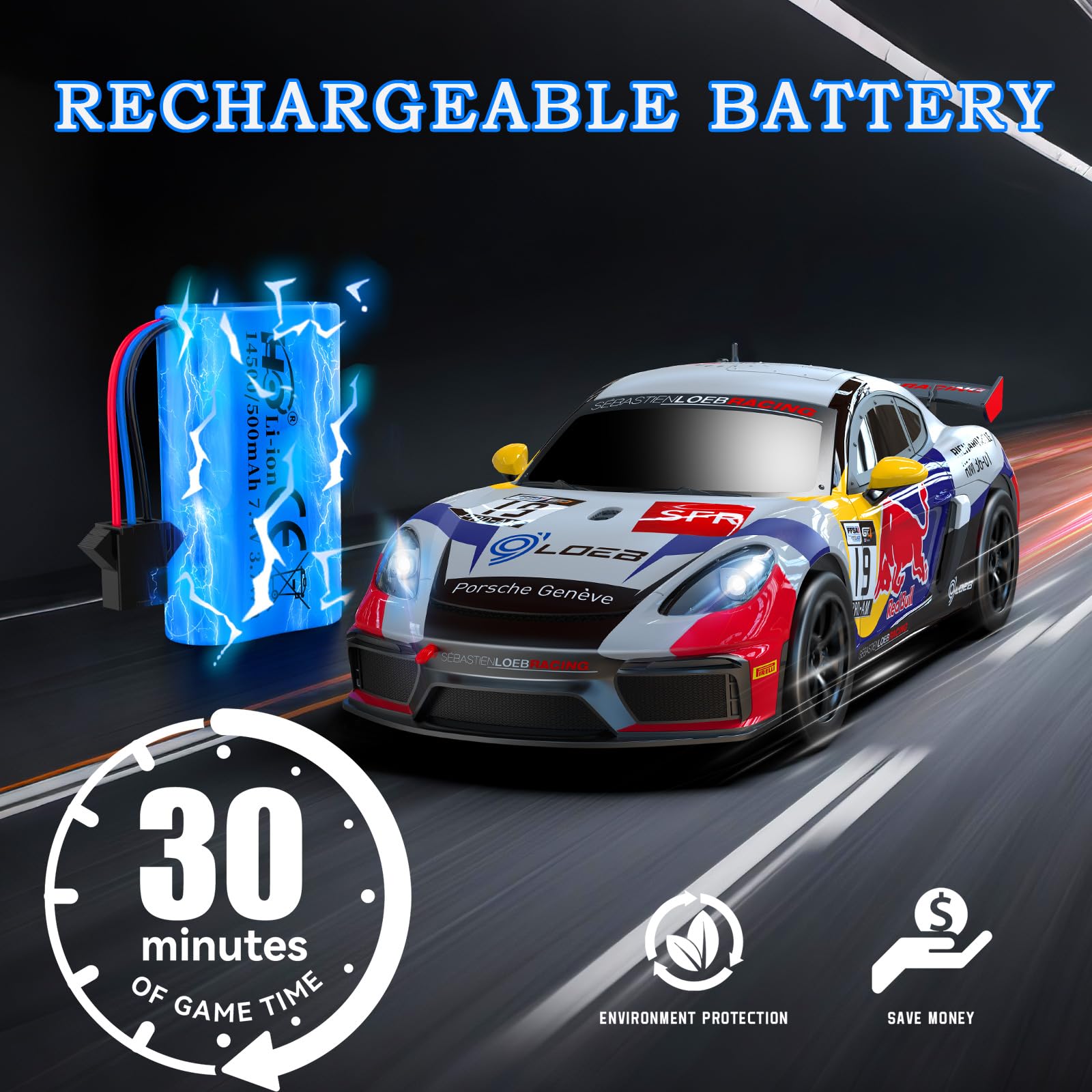 AEROQUEST Porsche Remote Control Car, Officially Licensed Porsche