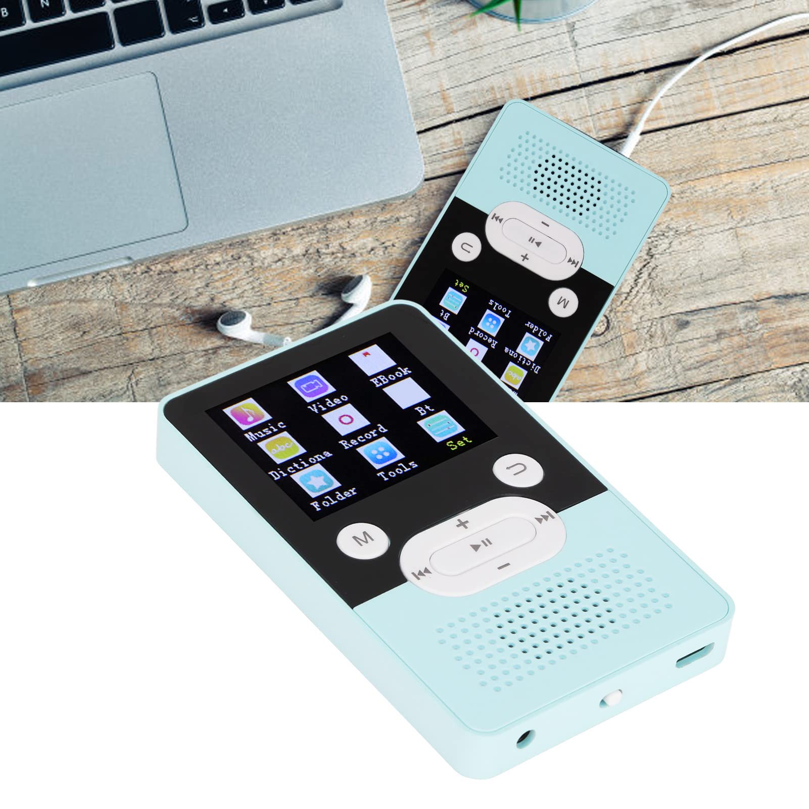 Lecteur MP4 avec Bluetooth, écran Couleur 1,8 Pouces (16 GB)
