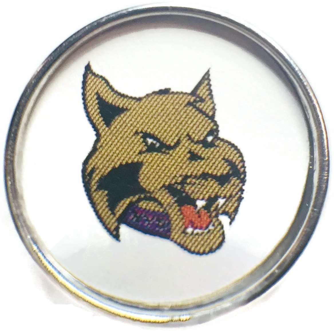 Snap Jewelry NYU New York University Bobcats College Logo Fashion University Snap Charm