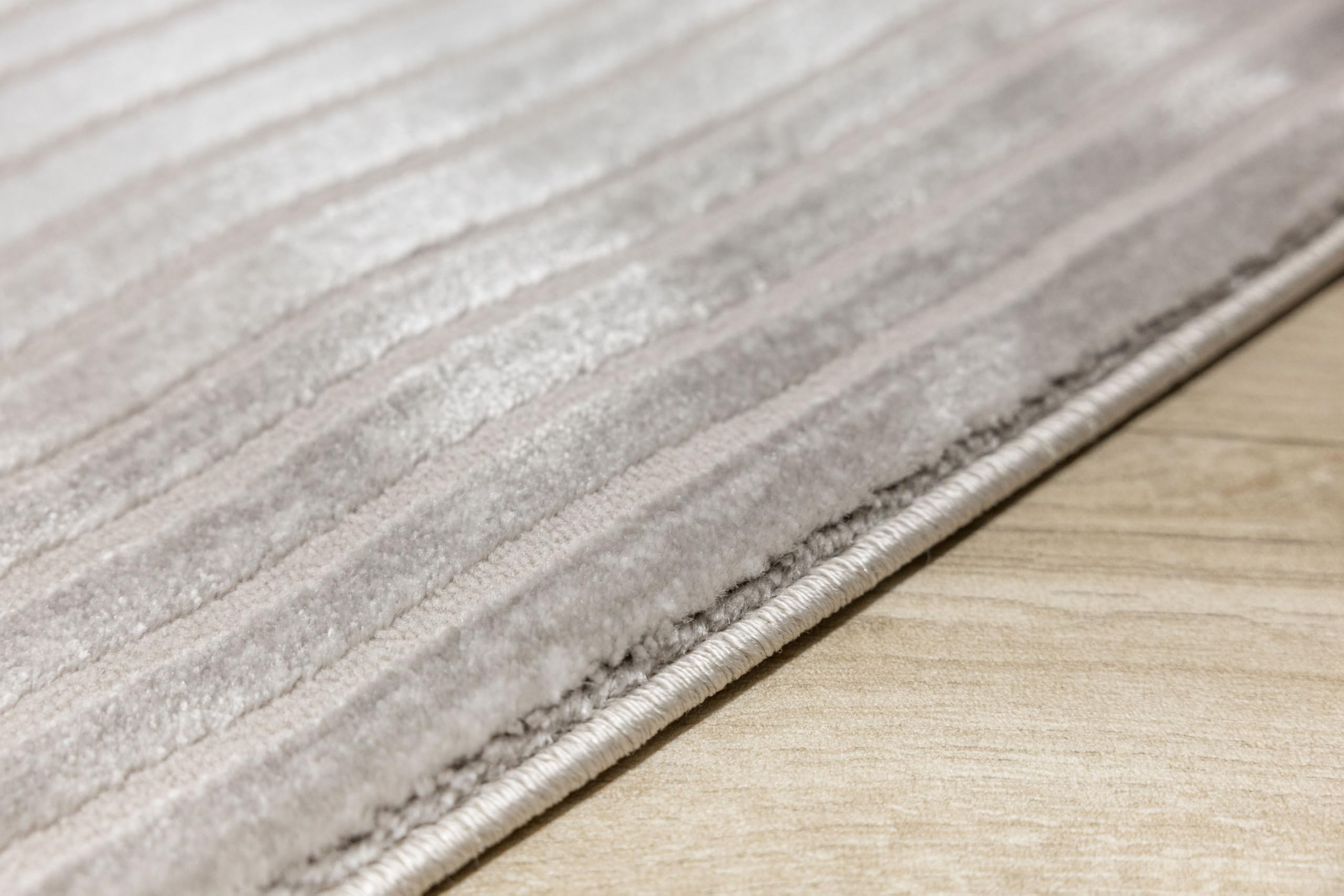 Teppiche Selenne Wohnzimmer, Unregelmäßige Form, Grau, Beige, 80x150 cm,Teppich Schlafzimmer, Tepich Waschbarer, Teppich groß, Bedroom Carpets, Rug The Carpet Living Room, Area Rugs,