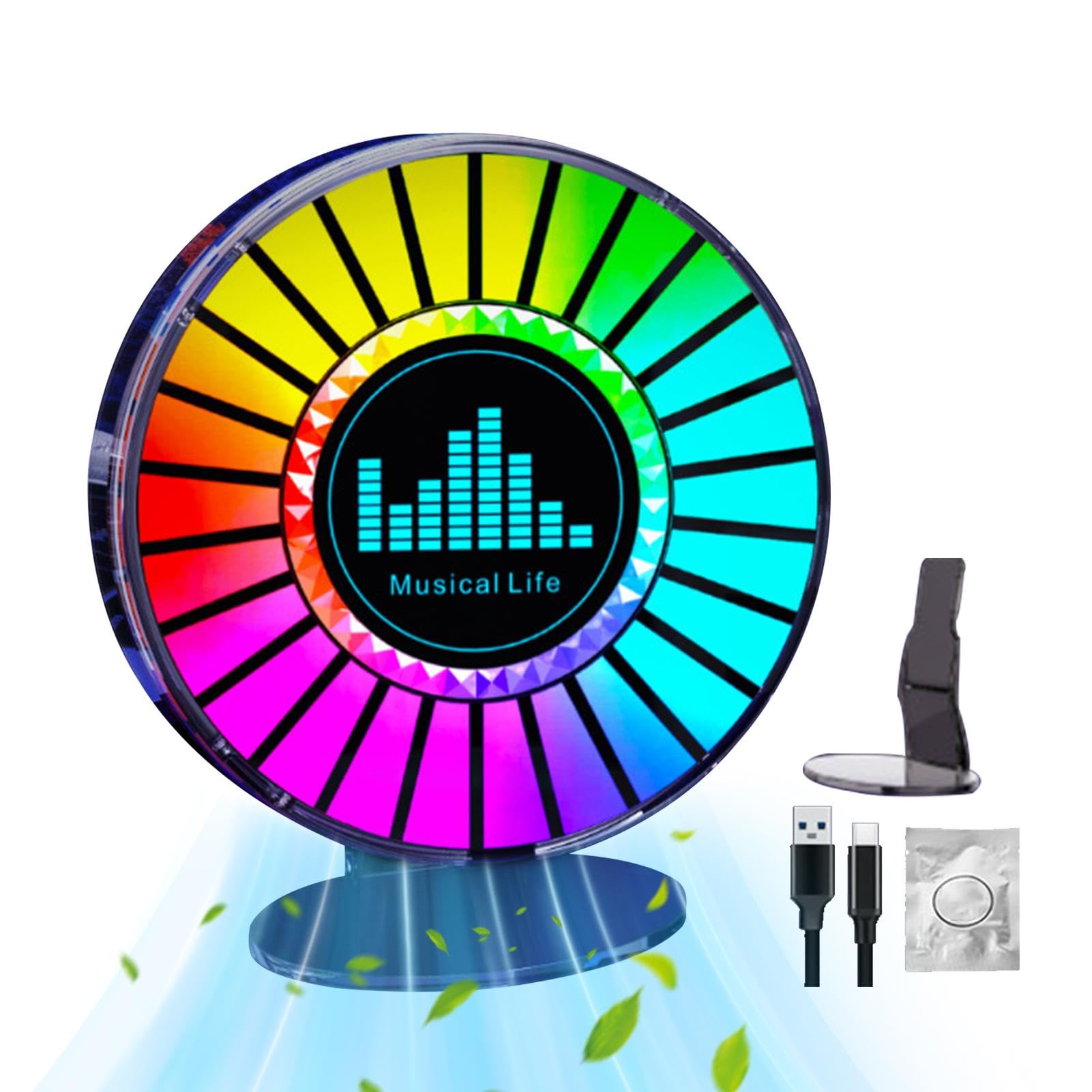 Luce LED Ritmo Musicale - Barra RGB Voice-Activated Per Atmosfera E Festa - Foto 4