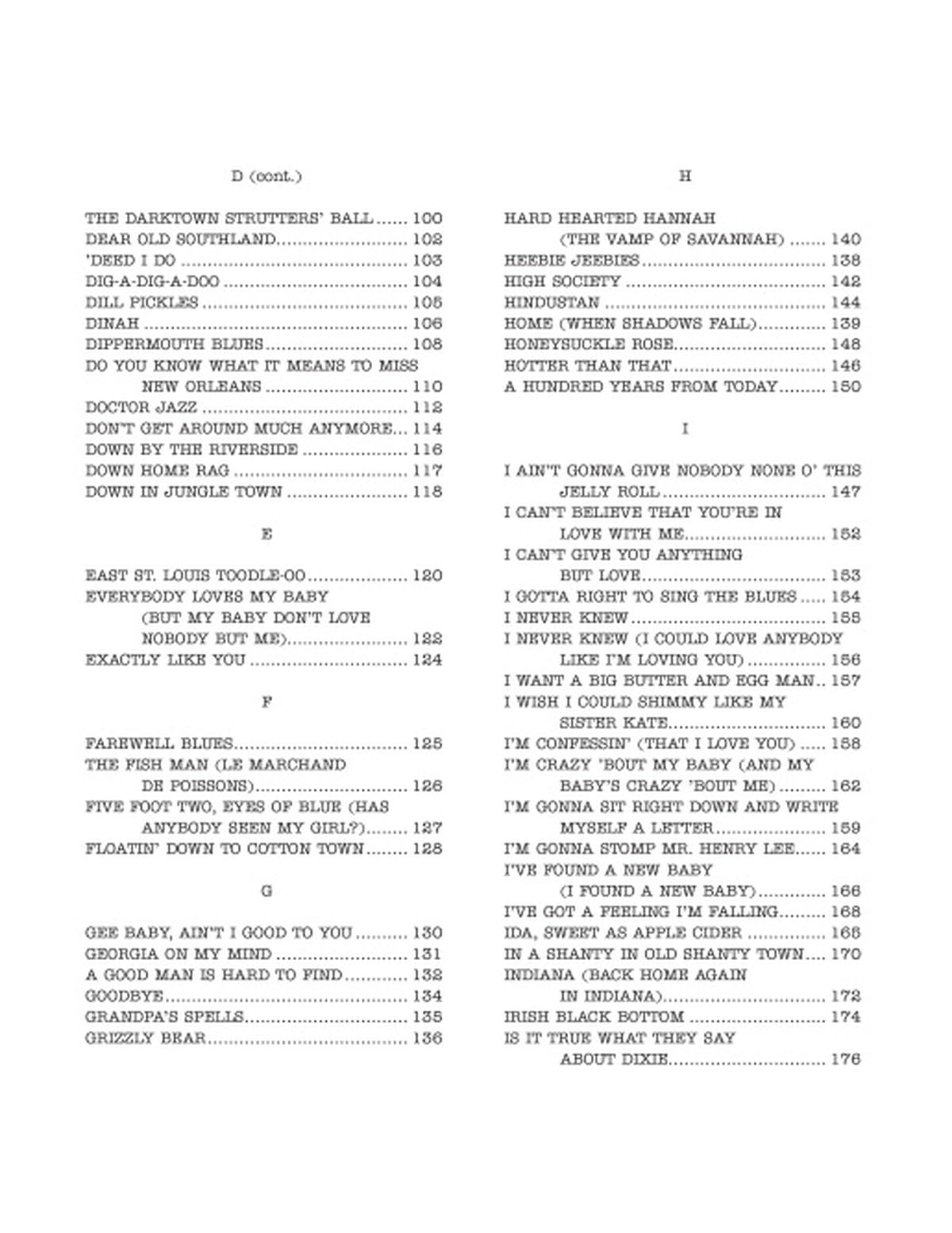 The Real Dixieland Book - C Instruments