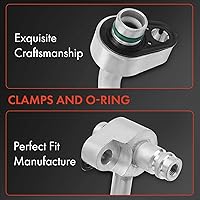 Vista 3 de A-Premium Conjunto de manguera de línea de descarga de A/C compatible con Chrysler Sebring 2009-2010 y Dodge Avenger 2009-2010, 3.5L, compresor a