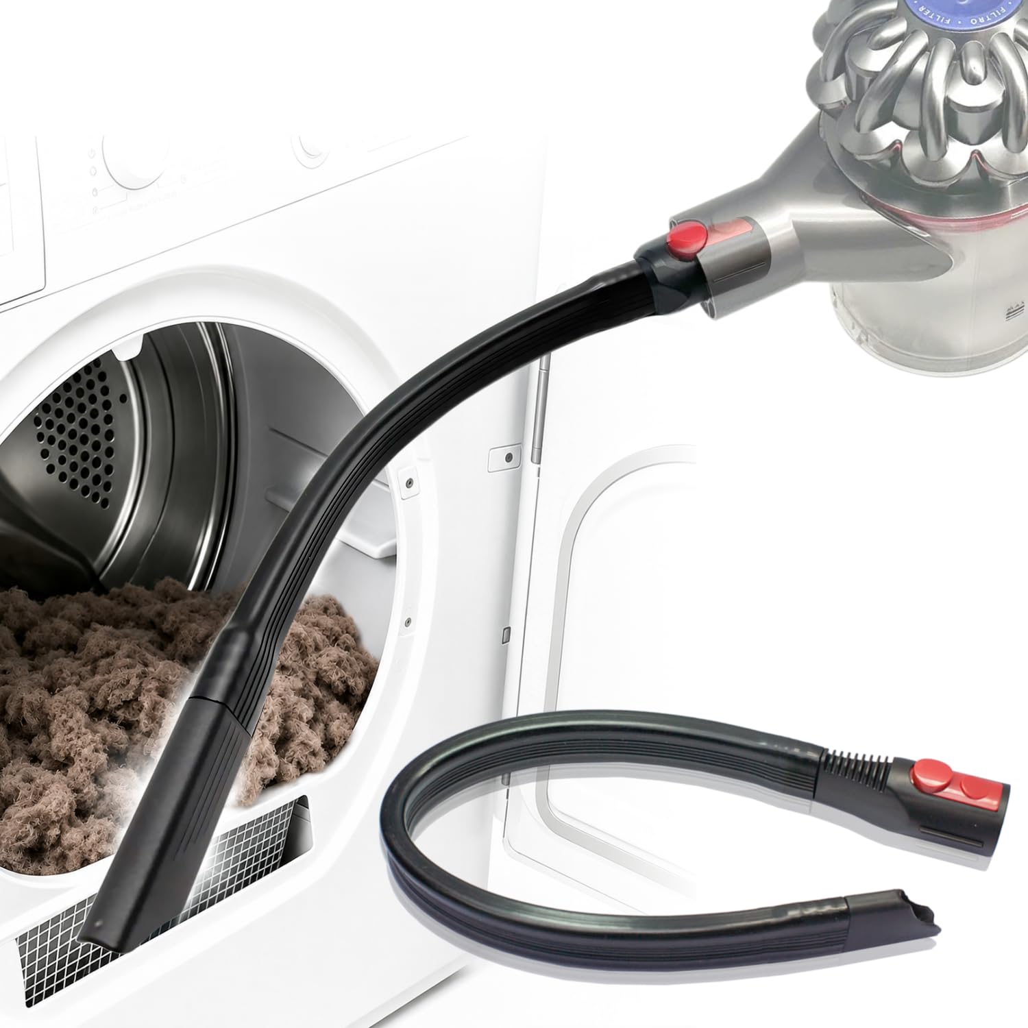 Flexible Crevice Tool for Dyson V7 V8 V10 V11 V15 Gen5 Cordless