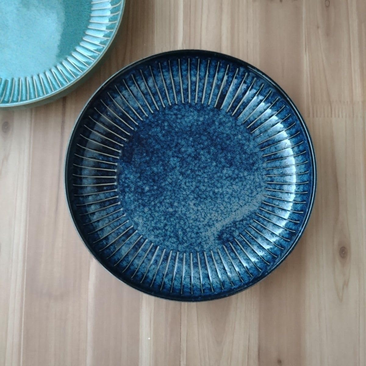 撥水十草深皿・２枚 美濃焼〈・〉