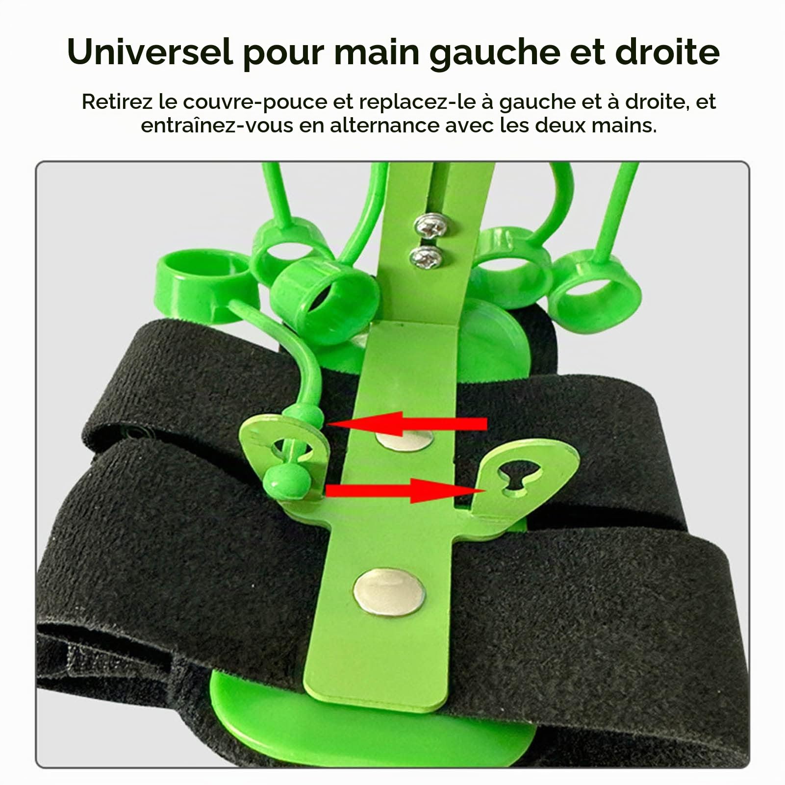 Renforcement des Doigts, Exercice des Doigts, étirement des Doigts, Entraîneur Multifonction de Force de la Main, Bande de Résistance des Doigts, Exercice des Doigts d'escalade