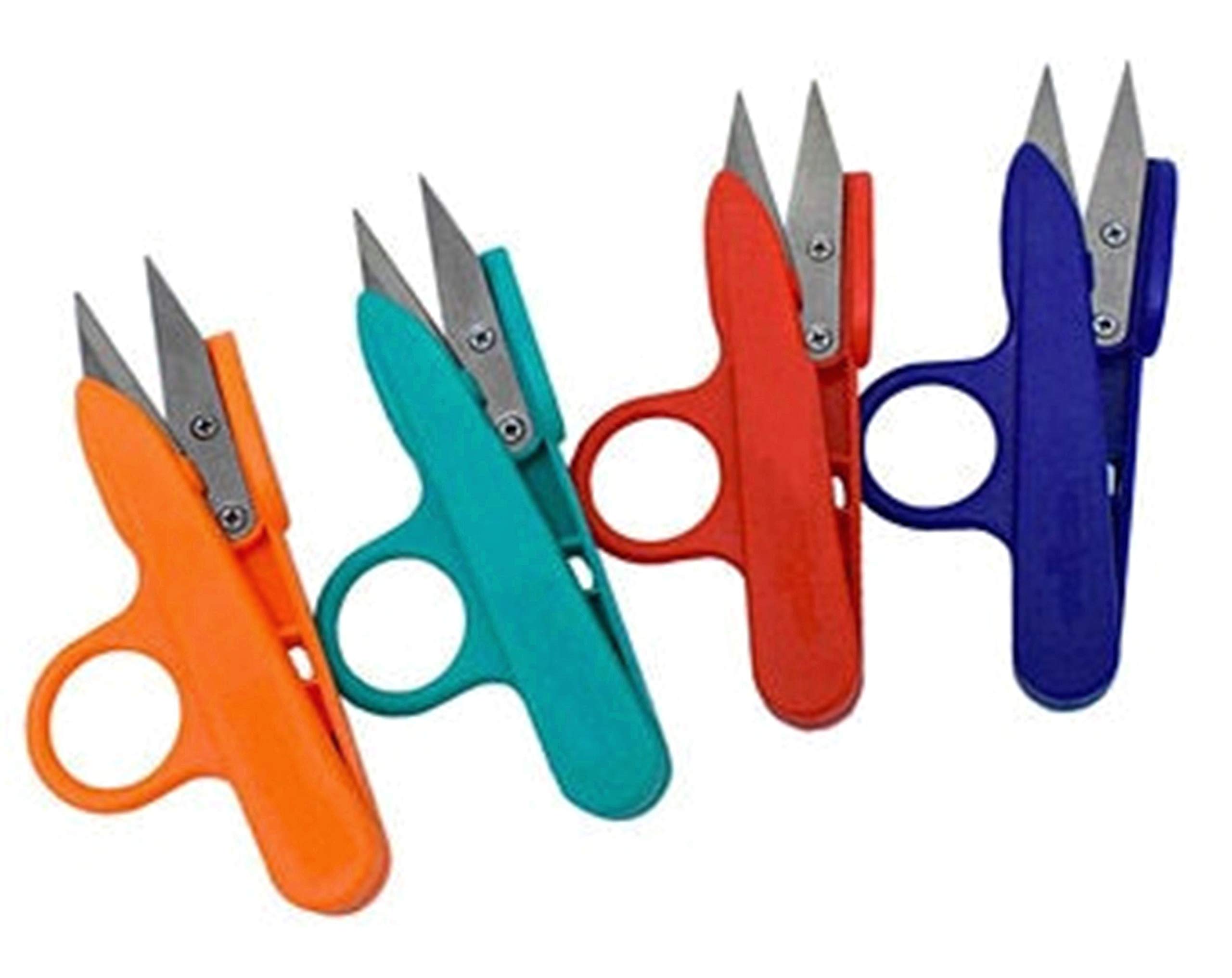 Sewing Snips Thread Cutter Sewing Scissors Seam Ripper, Sewing Stitch Thread Unpicker with Plastic Handle and Cover (4 Pcs Sewing Stitch Thread Unpicker)