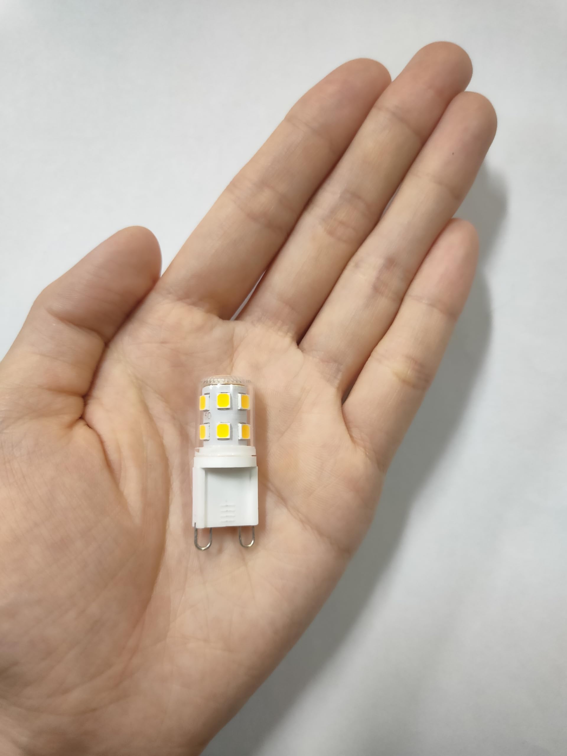 Aiwerttes Lot De 10 Ampoules LED G9 3 W, G9 16 LED AC220-240 V