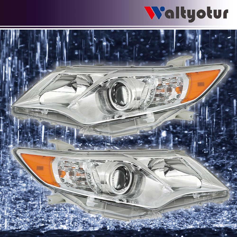 Amazon.co.jp: waltyotur ヘッドライト アセンブリ 交換用 2012 2013