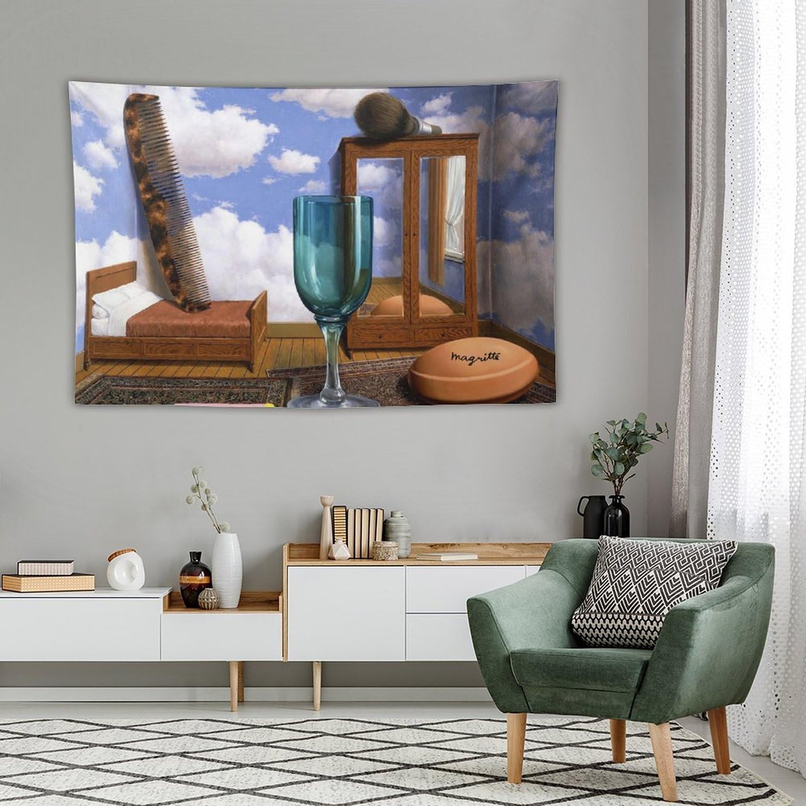 Amazon.co.jp: シュルレアリスムのRene Magritte ルネ マグリット 绘画