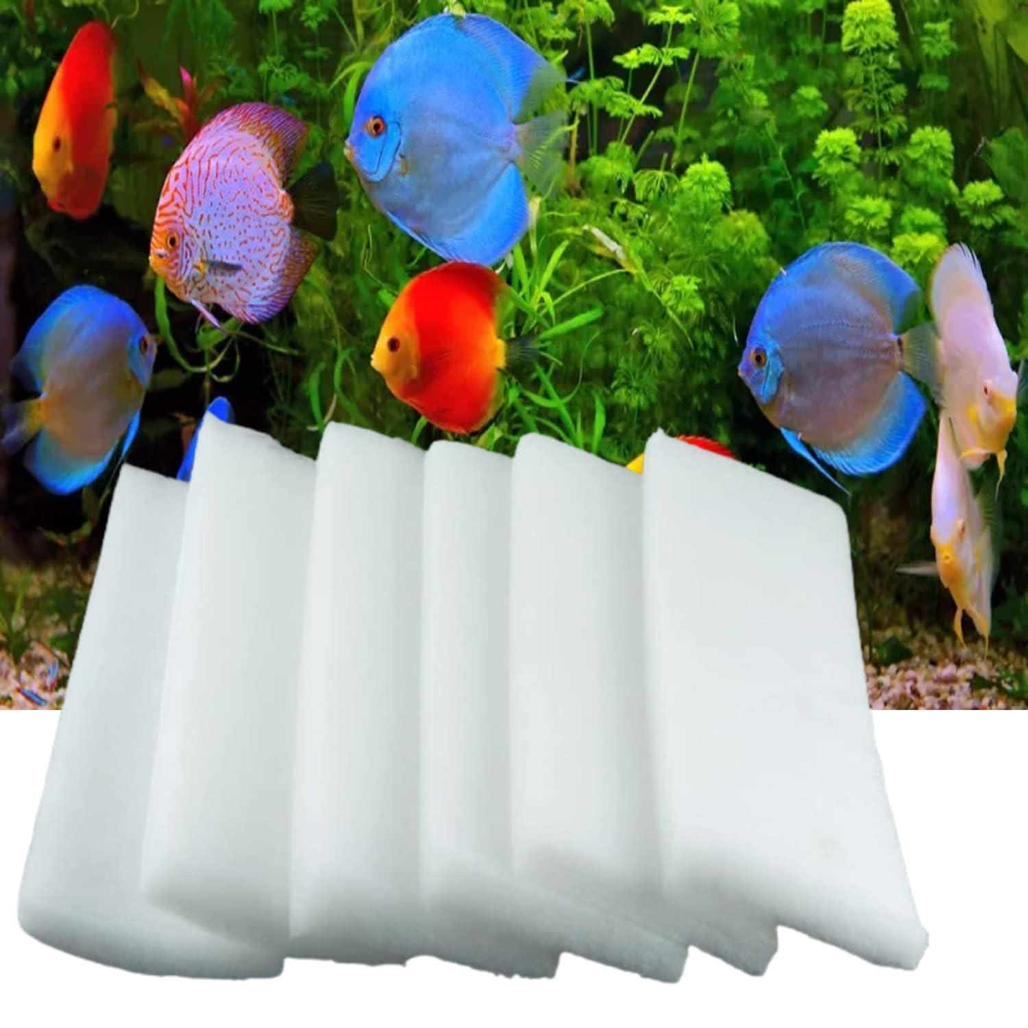 AKSHAT ENTERPRISES 3pcs Filter Sponge for Aquarium Fish Tank Sponge Filters for Mechanical and Biological Filtration Sponge for top Filter (Size: 38x12x2cm) (B0CFM28MCF) Amazon Price History, Amazon Price Tracker