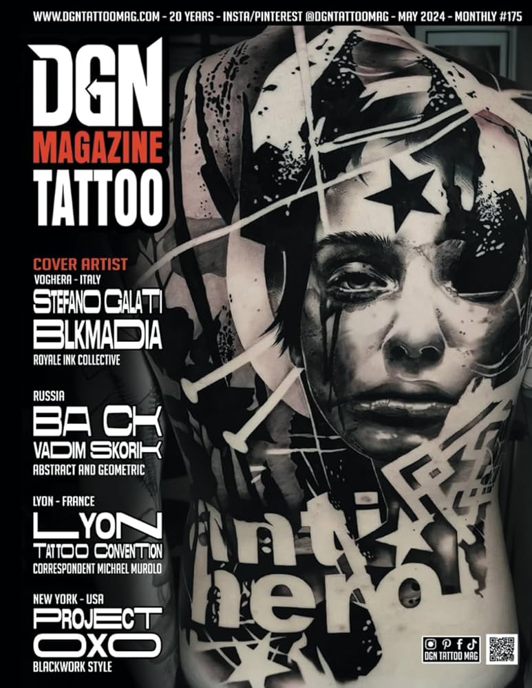 Amazon.com: DGN Tattoo Magazine 20 Years #175 + 15 Finalists