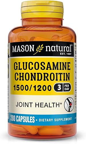 MASON NATURAL Glucosamina/Condroitina Máxima Fuerza 280 Cápsulas
