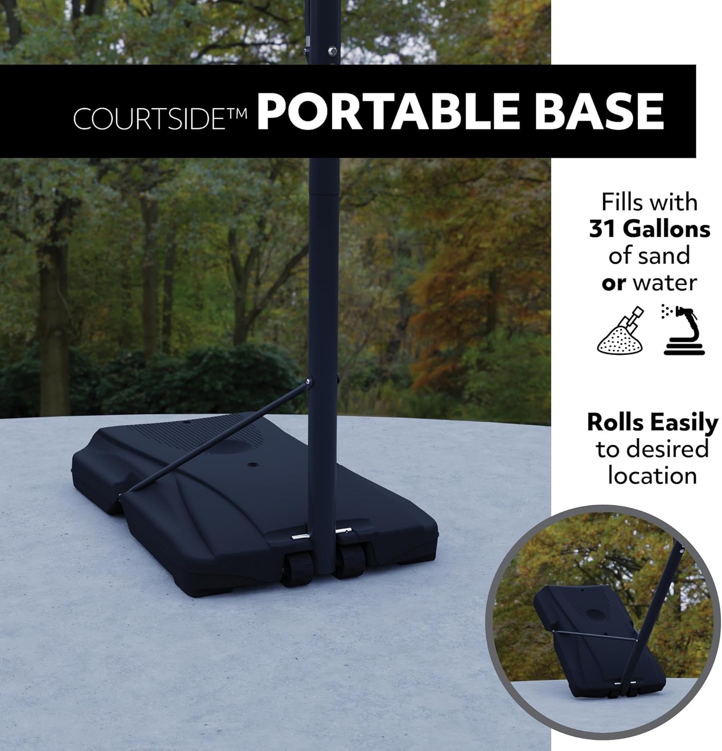 Courtside Portable Base