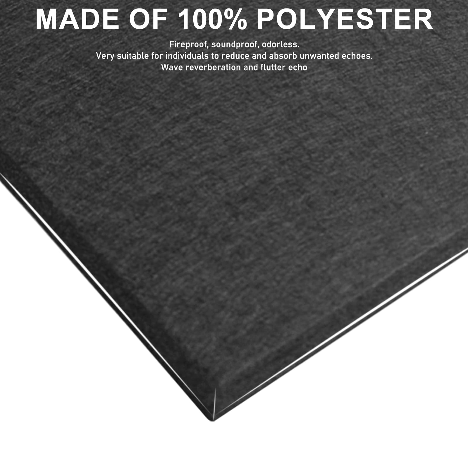 Pannelli Acustici Autoadesivi 18 Pezzi - 30x30cm, Assorbimento Rumore Per Studio E Ufficio - Foto 2