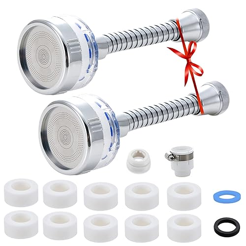 Filtro de agua para grifo filtros de montaje de grifo giratorios de 360 grados purificador de manguera de extensión filtración de grifo de cocina