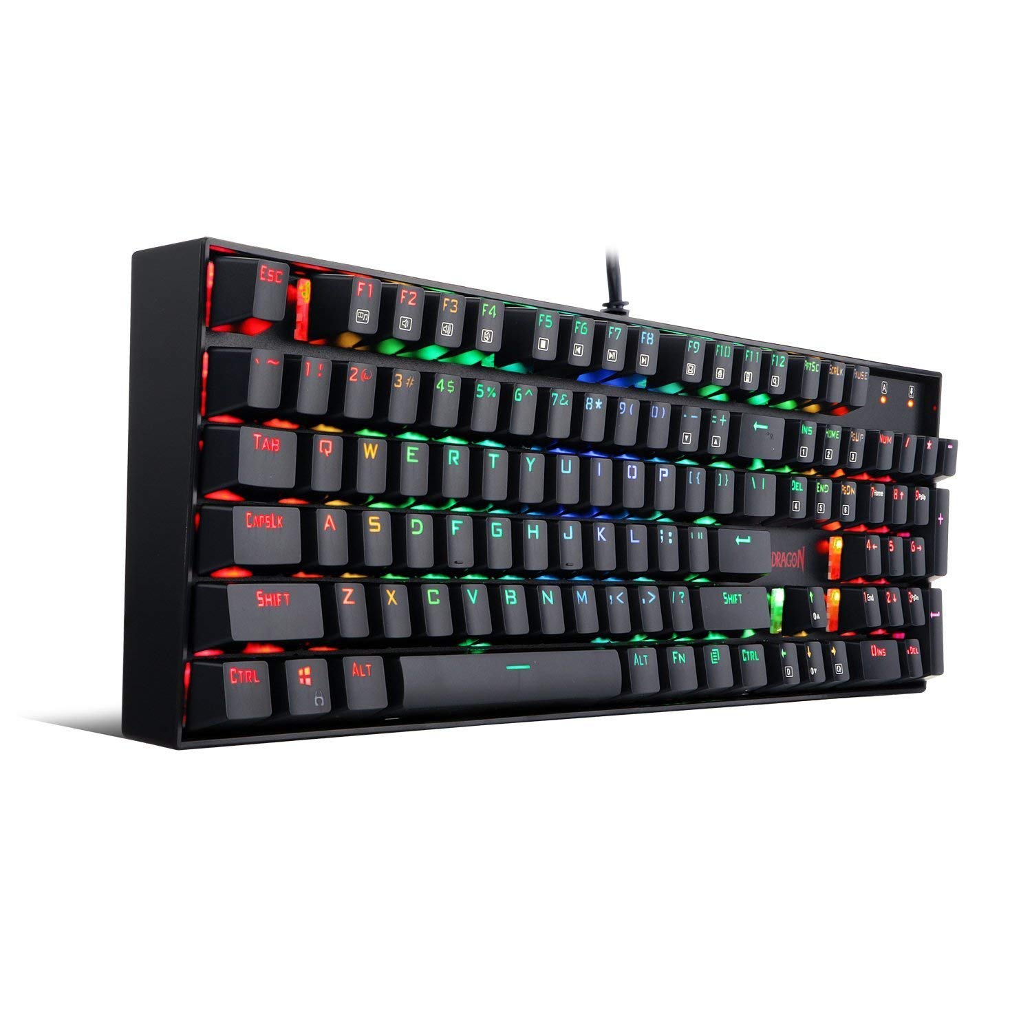 Amazon.co.jp: Redragon K551 メカニカル式ゲーミングキーボード 青軸