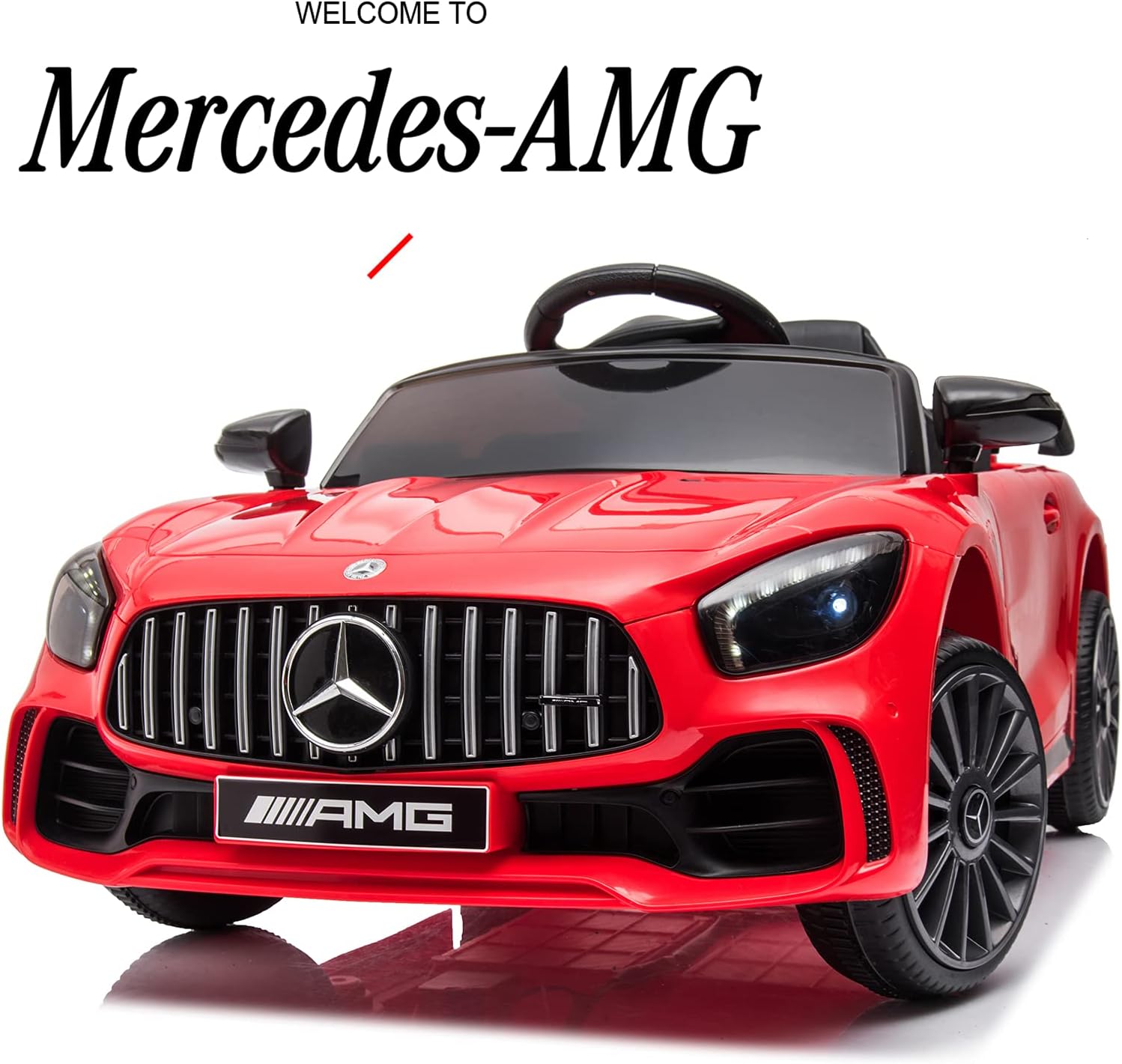 One-Day Sale: Up to 40% Off Little Brown box Kids 12V Licensed Mercedes Benz AMG Ride on Car,Driving Battery Operated Vehicle Toy W/ Parent Remote-Control,Music,Sounds& Lights - for Toddler,Baby,Children,3+ Years Old - Red 🛒 Crazy Deals Little Brown box Kids 12V Licensed Mercedes Benz AMG Ride on Car,Driving Battery Operated Vehicle Toy W/ Parent Remote-Control,Music,Sounds& Lights - for Toddler,Baby,Children,3+ Years Old - Red
