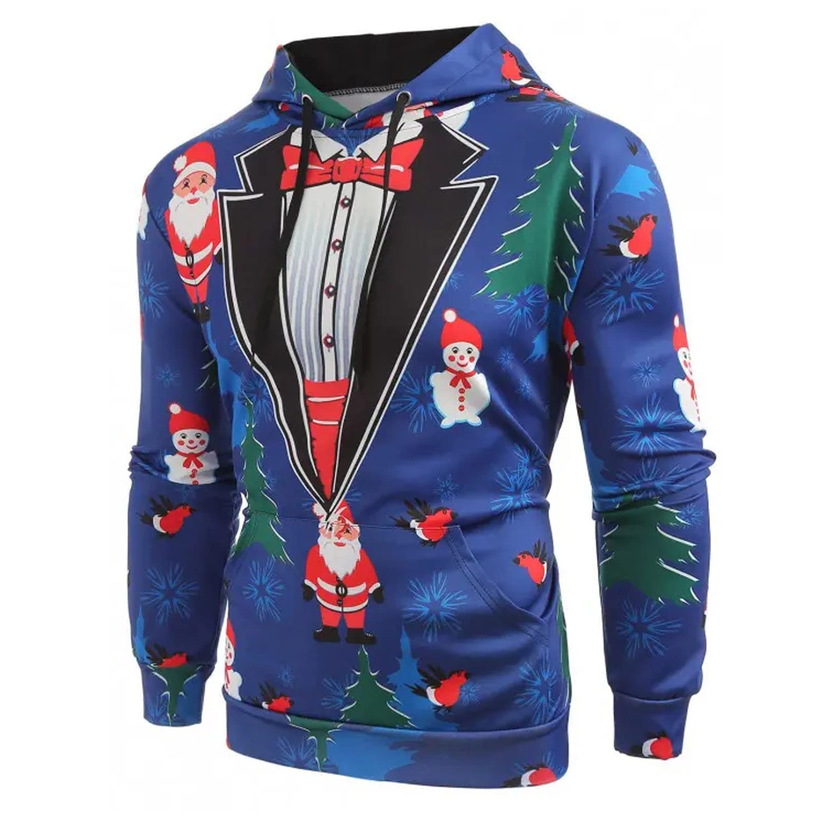 Genérico Chaqueta con Capucha Y Cremallera para Hombre, Sudadera para Hombre Sudaderas con Capucha Forro Polar De Peso Medio Sudaderas De Los Hombres Sudadera Cuello Redondo Estilo