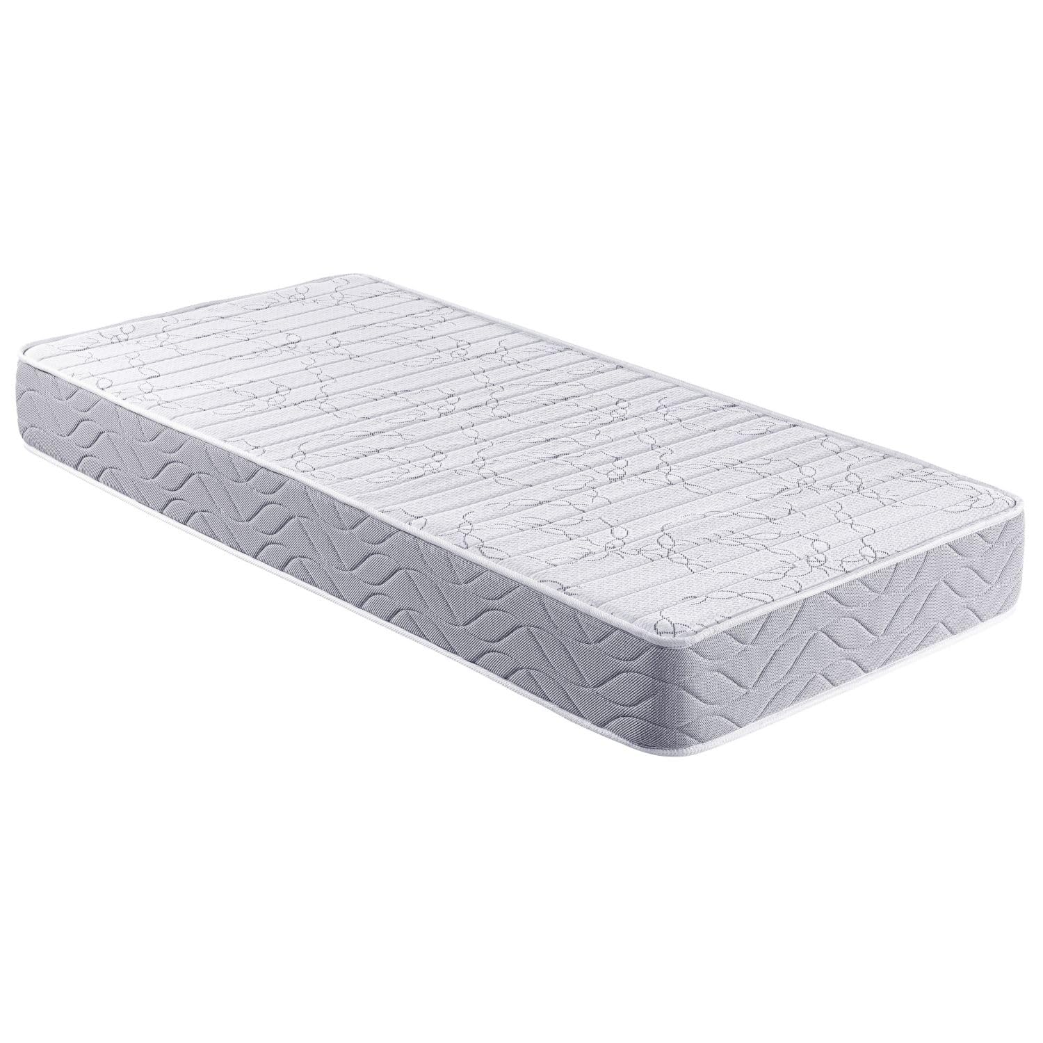 Matelas mémoire de forme 90x190 contre le mal de dos What The Sleep Techno