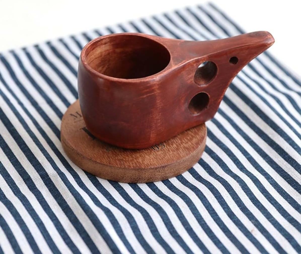 Wooden Sugar Jar Cube Sugar Holder for Home Desktop Decor