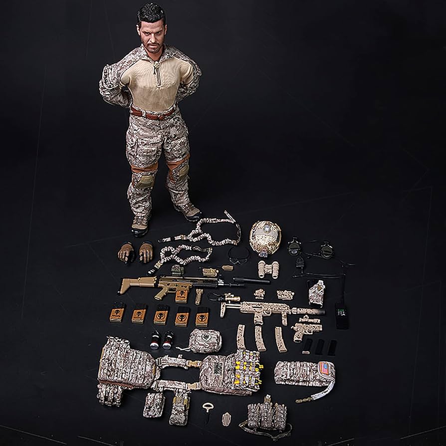 専用1/6 12インチ Toyscity アメリカ米特殊作戦陸軍 グリーン